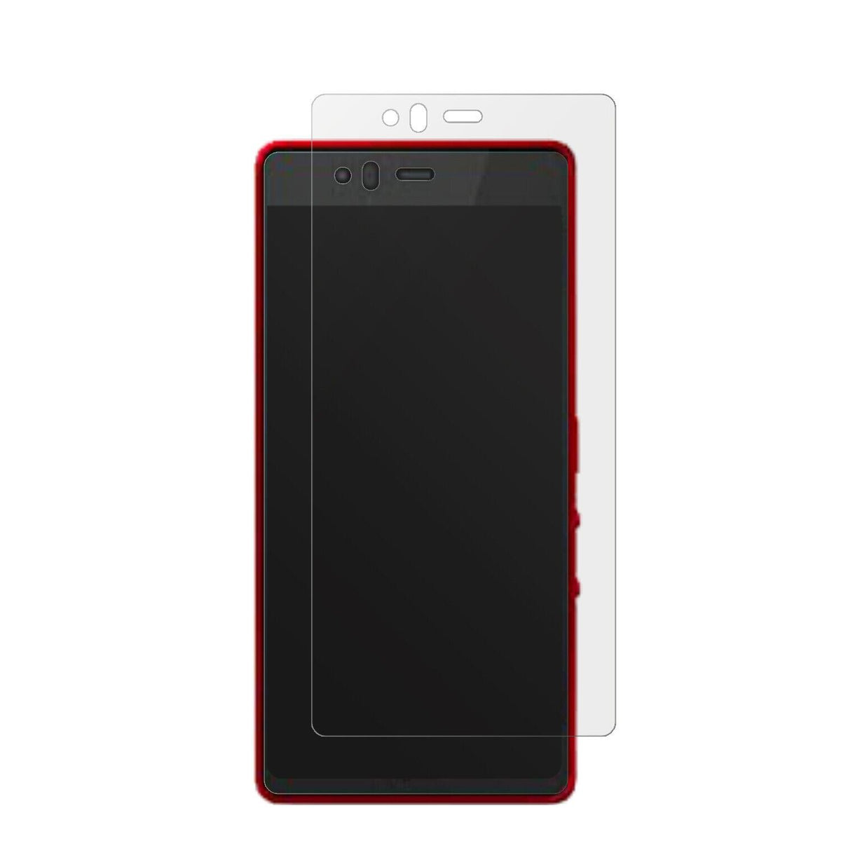 FujitsuArrows M04 mit aufgebrachter dipos Displayschutzfolie, die lästige Fingerabdrücke minimiert