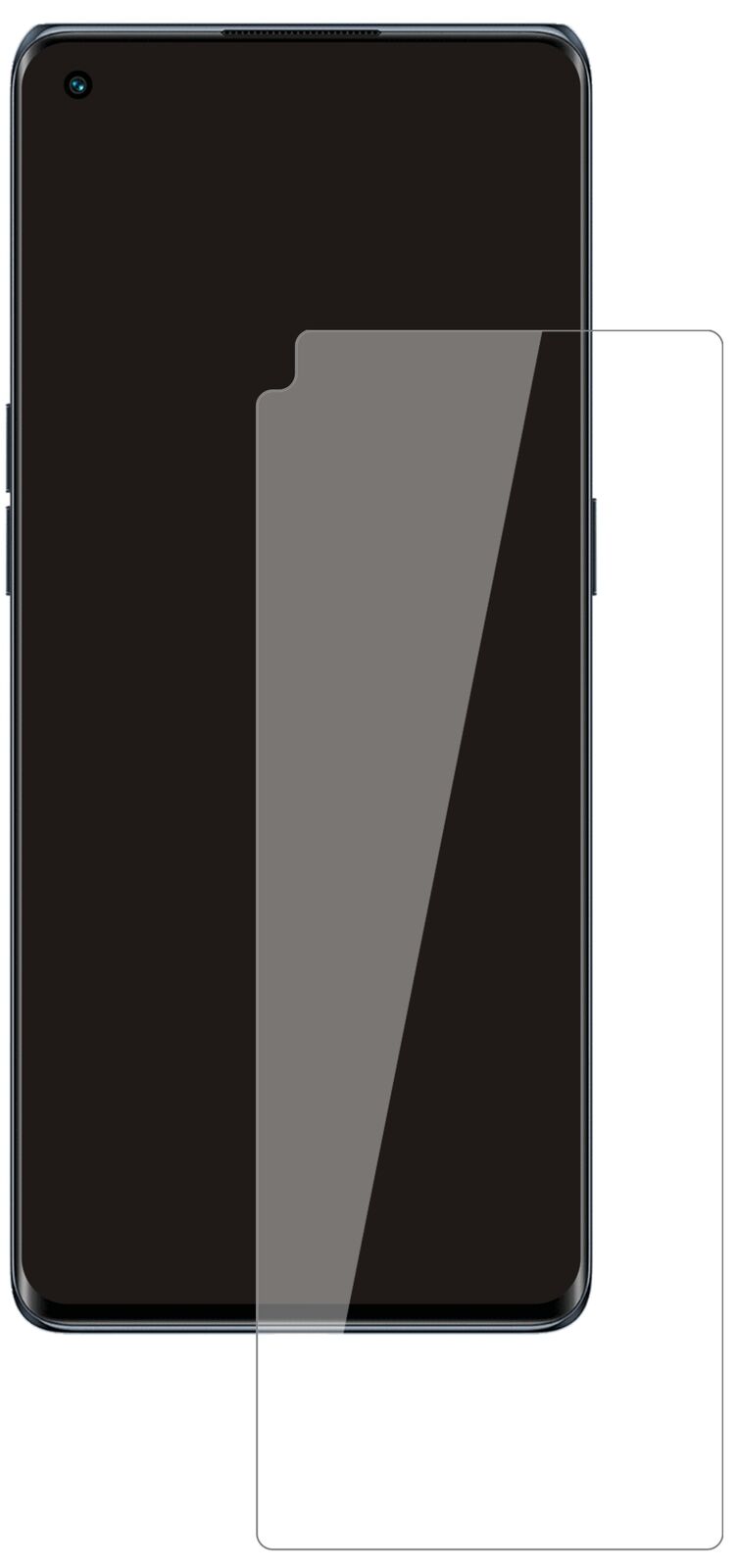 1x 9H Schutzfolie für Oppo Reno6 Pro Plus Panzerfolie