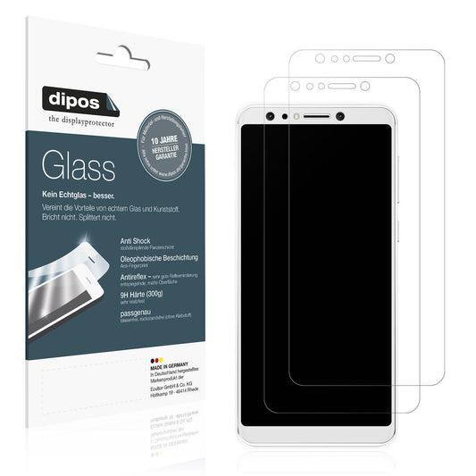 1x 9H Schutzfolie matt für Asus Zenfone 5 Selfie Pro Panzerfolie