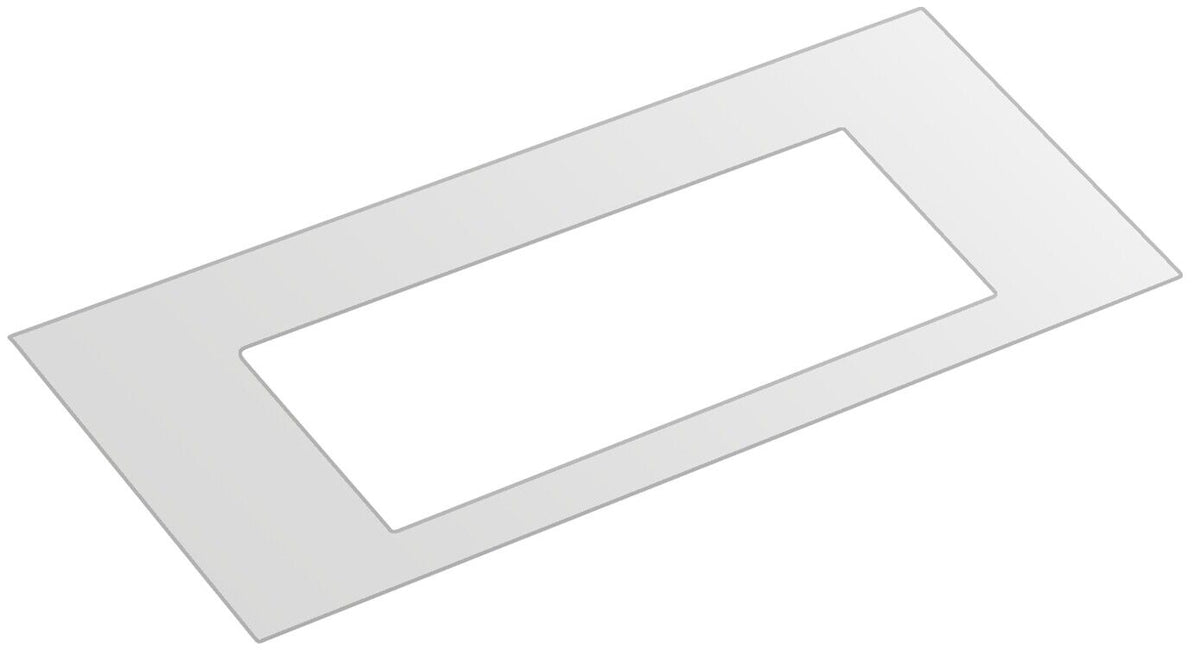 dipos Displayschutz für Jura A5 Tropfblech, mattierte Oberfläche, geringe Dicke und perfekte Passform