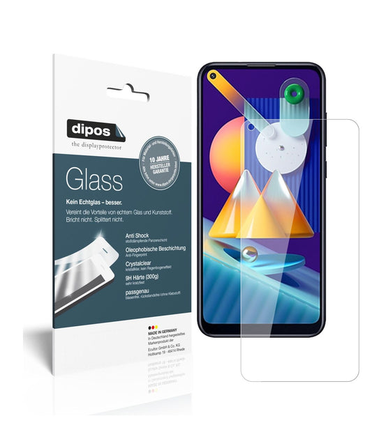 1x 9H Schutzfolie für Samsung Galaxy M11 Panzerfolie