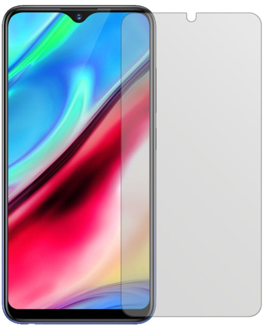 Matte Displayschutzfolie von dipos passend für Vivo Y91, präziser Zuschnitt und blasenfrei montiert
