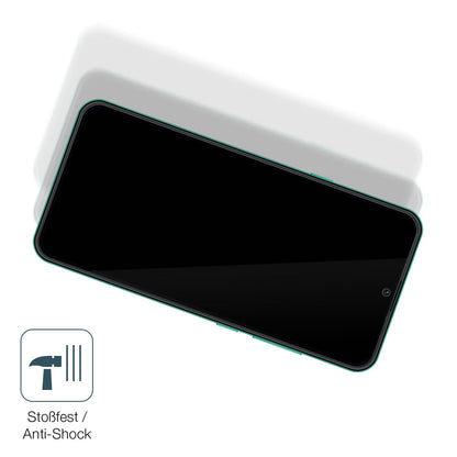 Schutz gegen Kratzer auf dem Hisense Infinity E40 Lite Glas durch Schlüssel, Stöße gegen die Tischkante oder Stürze
