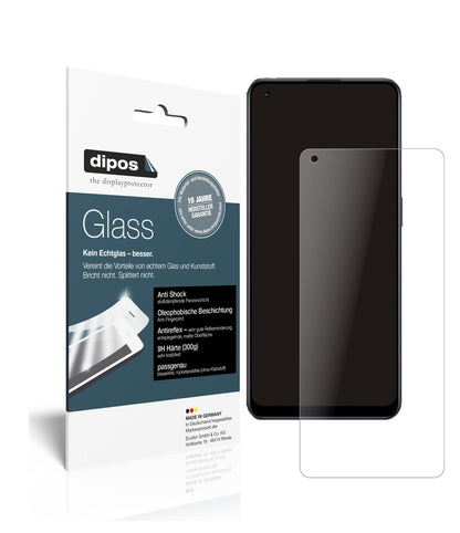 1x 9H Schutzfolie matt für Oppo A96 5G Panzerfolie