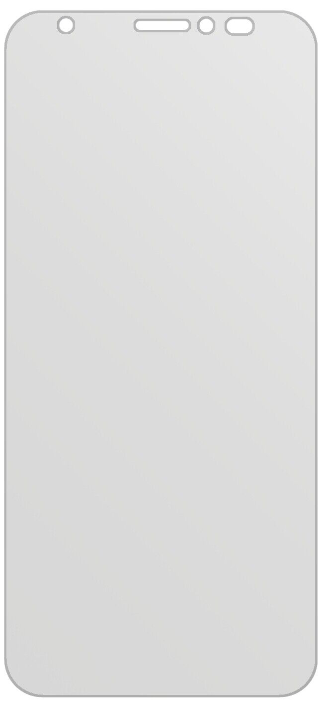 dipos Displayschutz für Lava Z61, mattierte Oberfläche, geringe Dicke und perfekte Passform
