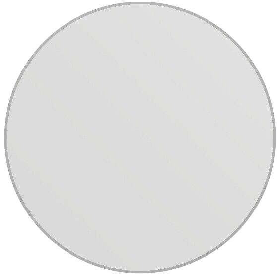 dipos Displayschutz für Uhr 26.5 mm Durchmesser, mattierte Oberfläche, geringe Dicke und perfekte Passform