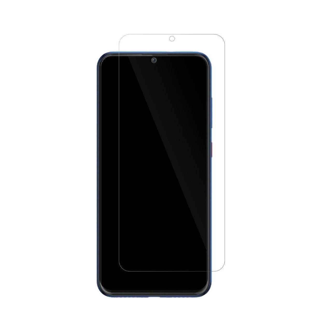 WaltonPrimo RX7 mit aufgebrachter dipos Displayschutzfolie, glasklare Darstellung ohne Einschränkungen