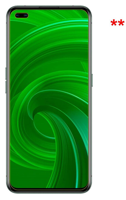 Dünne und klare Folie passend zugeschnitten für Oppo Realme X50