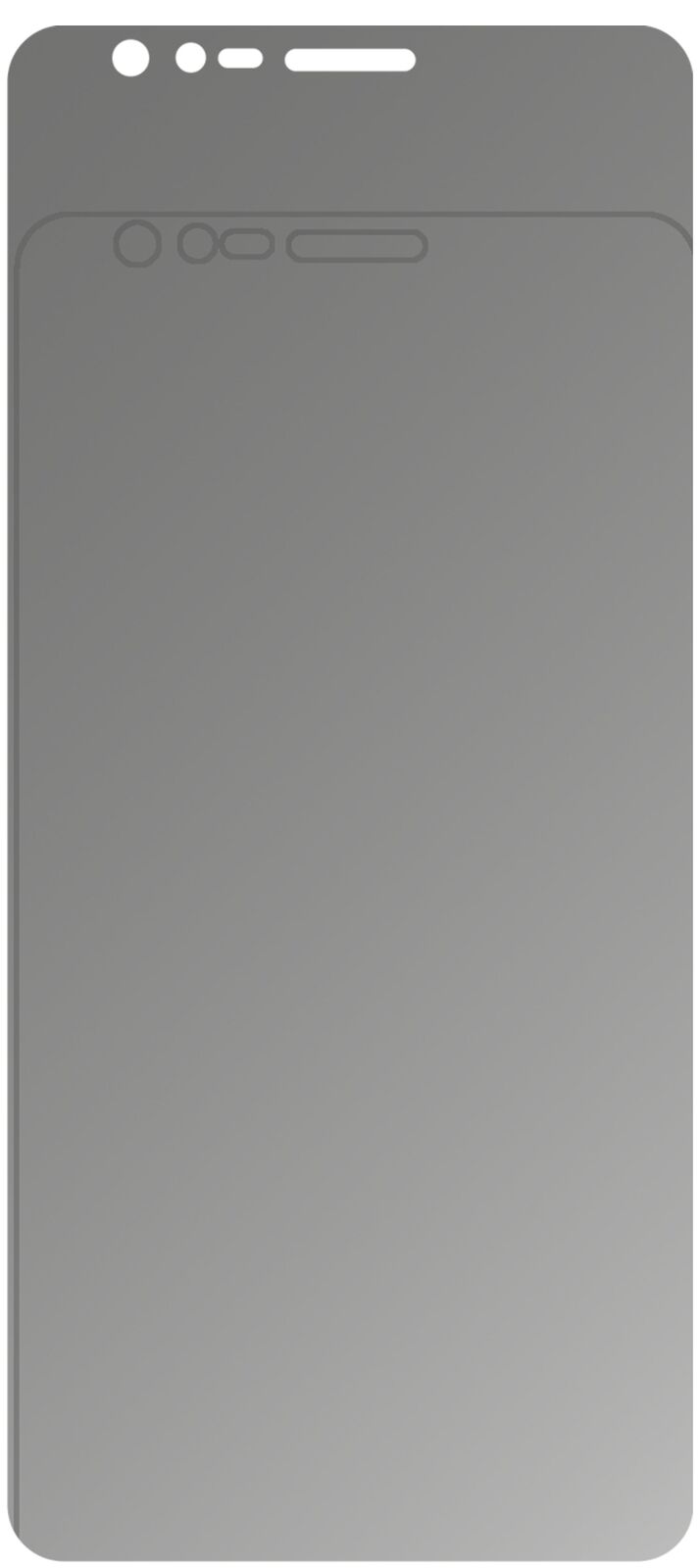Blickschutzfolie für Haier P10 matt Schutzfolie Privacy