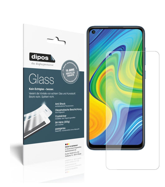 1x 9H Schutzfolie für Xiaomi Redmi Note 9 Panzerfolie