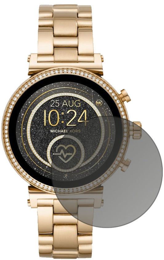 Blickschutzfolie für Michael Kors Sofie 2.0 Smartwatch matt Schutzfolie Privacy