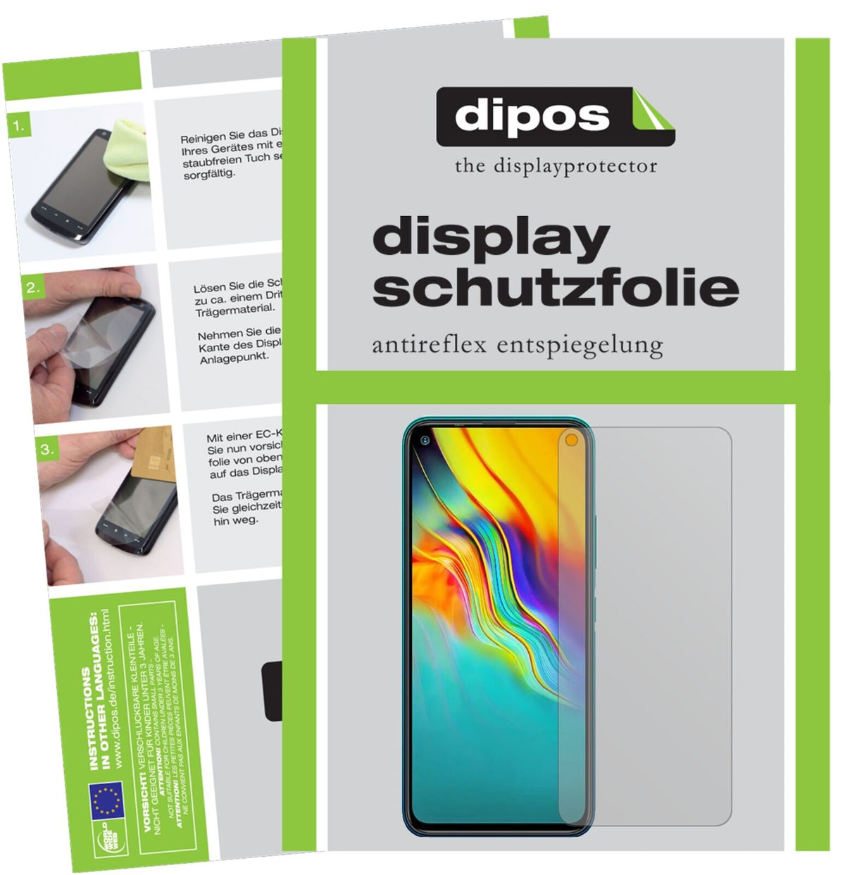 1x Schutzfolie matt für Infinix Note 7 Lite Display-Schutzfolie