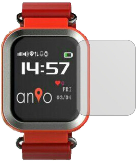 Matte Displayschutzfolie von dipos passend für Anio 3 Touch, präziser Zuschnitt und blasenfrei montiert