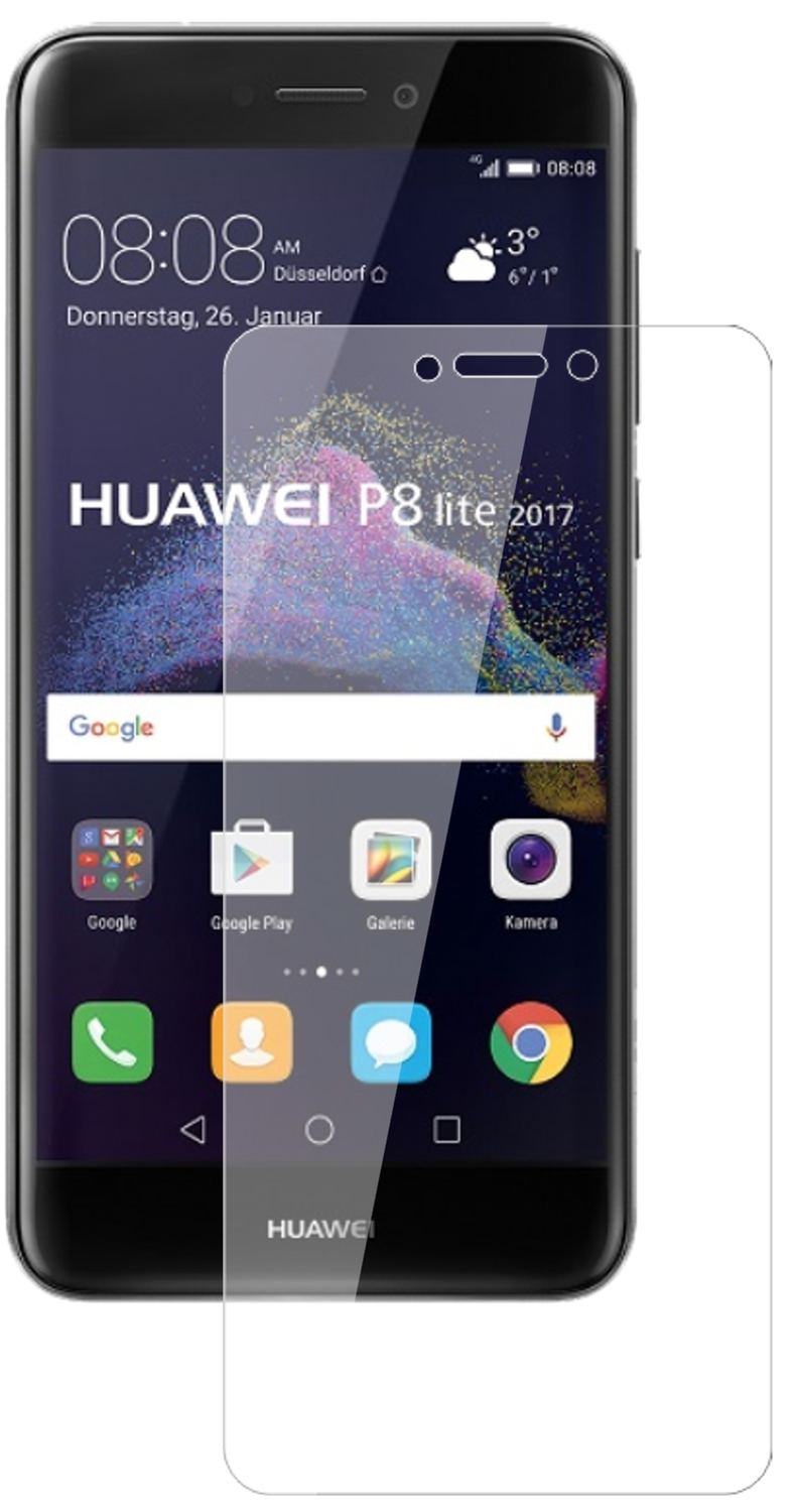 1x 9H Schutzfolie für Huawei P8 Lite 2017 Panzerfolie