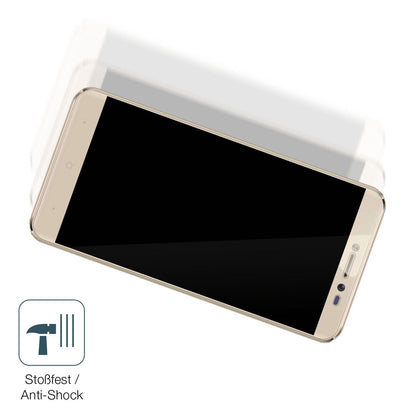 Schutz gegen Kratzer auf dem Symphony i10 Plus Glas durch Schlüssel, Stöße gegen die Tischkante oder Stürze