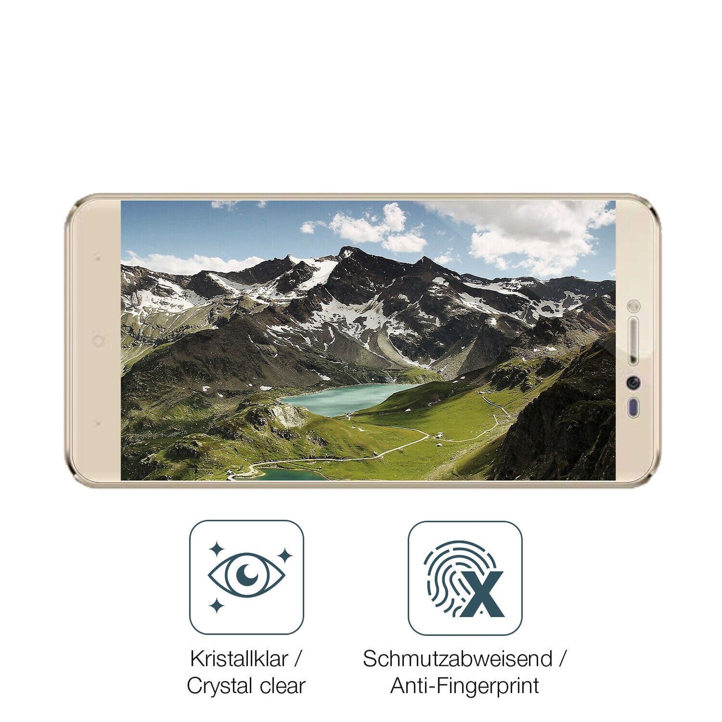 Flexible TPU-Folie passend zugeschnitten für Symphony i10 Plus, vollständige Abdeckung