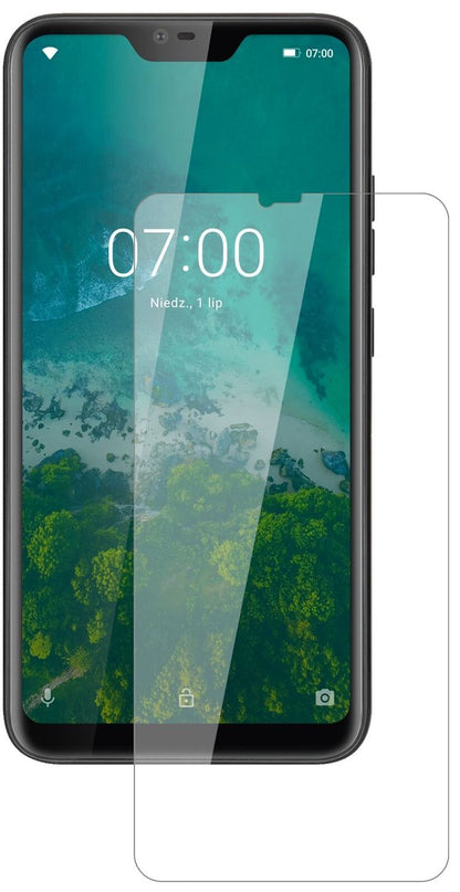 1x 9H Schutzfolie für Kruger Matz Smartfon LIVE 7 Panzerfolie