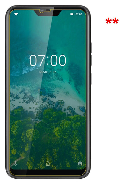 Dünne und klare Folie passend zugeschnitten für Kruger Matz Smartfon LIVE 7