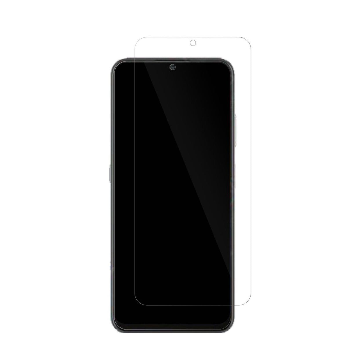 BlackviewA85 mit aufgebrachter dipos Displayschutzfolie, glasklare Darstellung ohne Einschränkungen