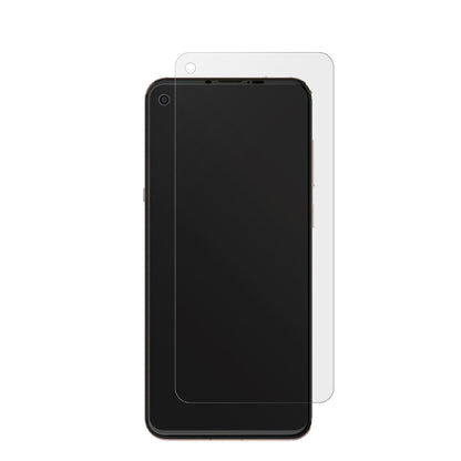 HisenseU30 mit aufgebrachter dipos Displayschutzfolie, die lästige Fingerabdrücke minimiert