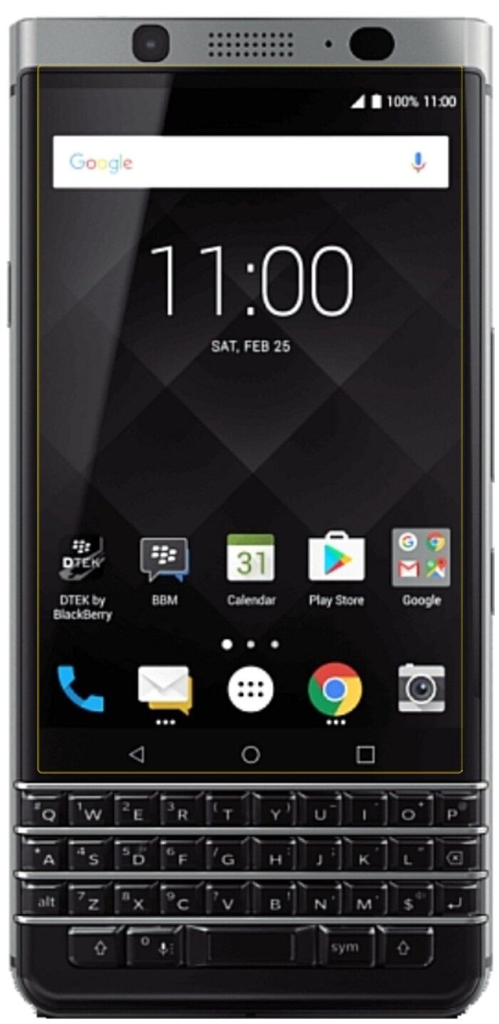 1x 9H Schutzfolie für Blackberry KeyOne Panzerfolie