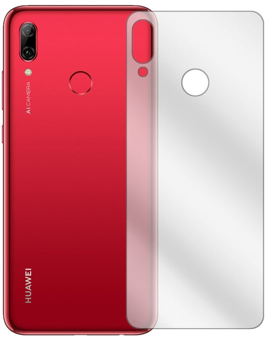 Klare Displayschutzfolie von dipos passend für Huawei Nova Lite 3 Rückseite, präziser Zuschnitt und blasenfrei montiert