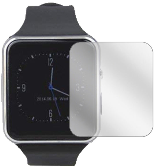 Klare Displayschutzfolie von dipos passend für Tagobee TB01 Smartwatch, präziser Zuschnitt und blasenfrei montiert