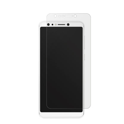 AsusZenfone 5 Selfie Pro mit aufgebrachter dipos Displayschutzfolie, die lästige Fingerabdrücke minimiert