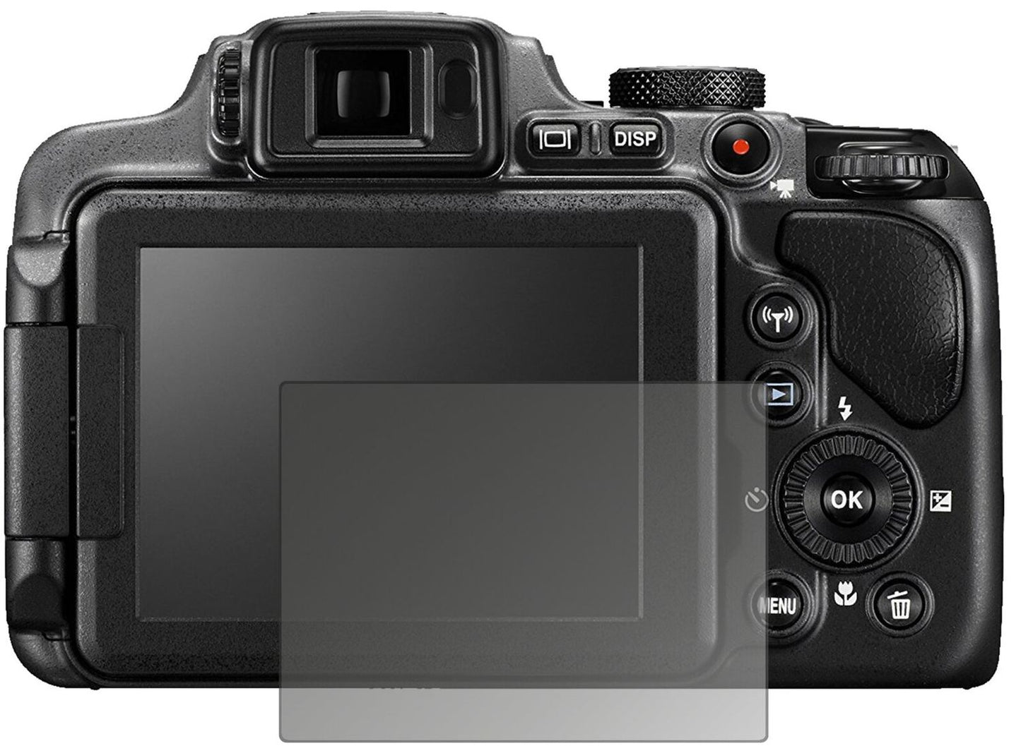 Blickschutzfolie für Nikon Coolpix B600 matt Schutzfolie Privacy
