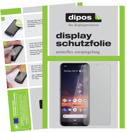 1x Schutzfolie matt für Nokia 46056 Display-Schutzfolie
