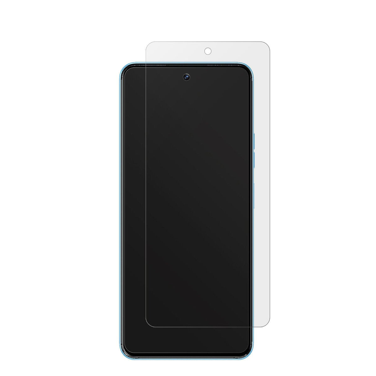 TecnoCamon 19 Neo mit aufgebrachter dipos Displayschutzfolie, die lästige Fingerabdrücke minimiert