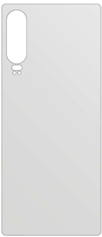 dipos Displayschutz für Huawei P30 Rückseite, mattierte Oberfläche, geringe Dicke und perfekte Passform