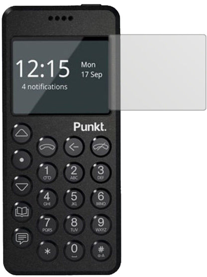 5x Schutzfolie matt für Punkt MP02 Display-Schutzfolie