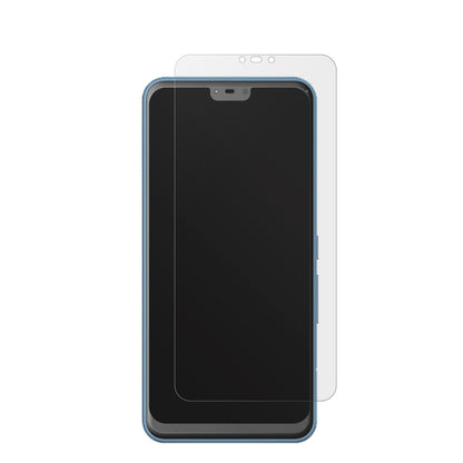 FujitsuArrows J mit aufgebrachter dipos Displayschutzfolie, die lästige Fingerabdrücke minimiert