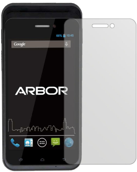 Matte Displayschutzfolie von dipos passend für Arbor Gladius 5, präziser Zuschnitt und blasenfrei montiert