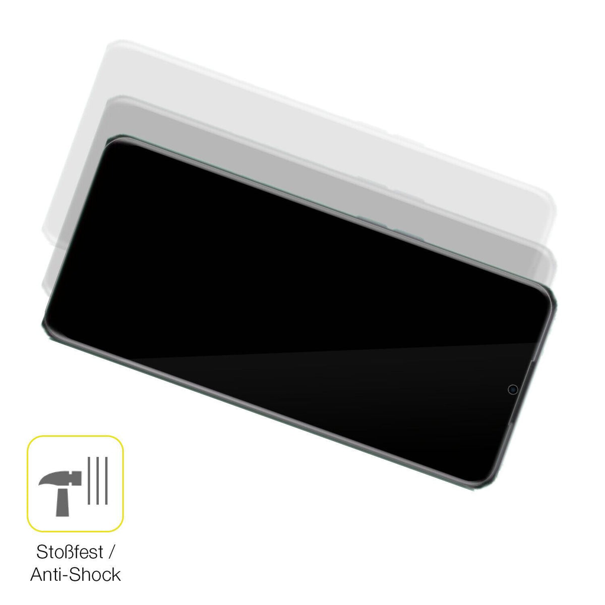 1x 3D Full Cover Schutzfolie für Realme V23i