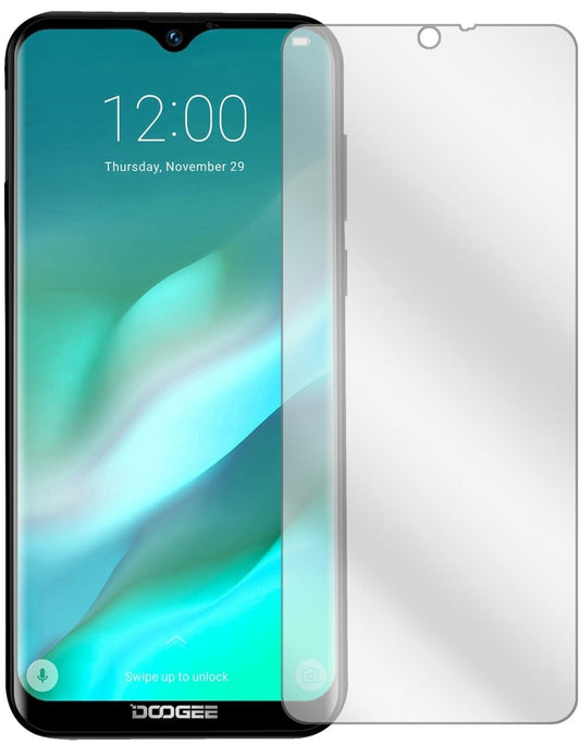 Klare Displayschutzfolie von dipos passend für Doogee X90, präziser Zuschnitt und blasenfrei montiert