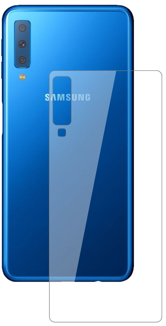 1x 9H Schutzfolie für Samsung Galaxy A7 (2018) Rückseite Panzerfolie