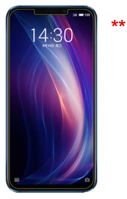 Dünne und klare Folie passend zugeschnitten für Meizu X8