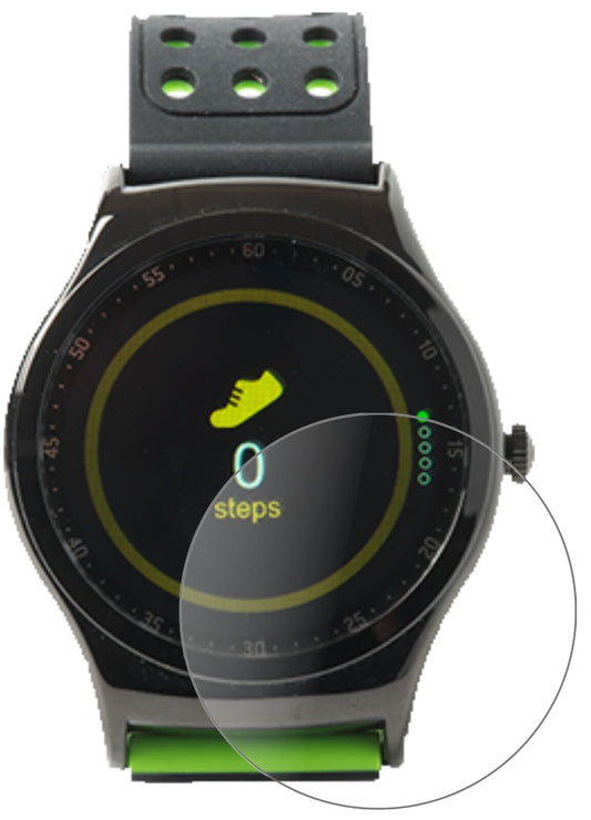 1x 9H Schutzfolie matt für DENVER SW-450 Smartwatch Panzerfolie