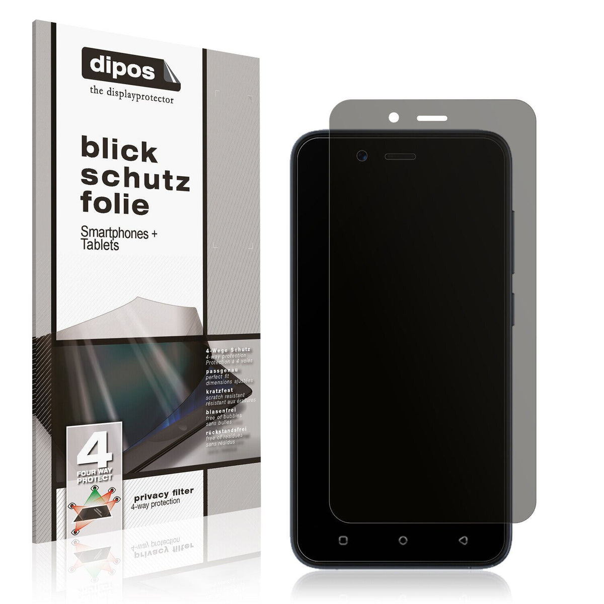 Blickschutzfolie für Benco Y11 matt Schutzfolie Privacy