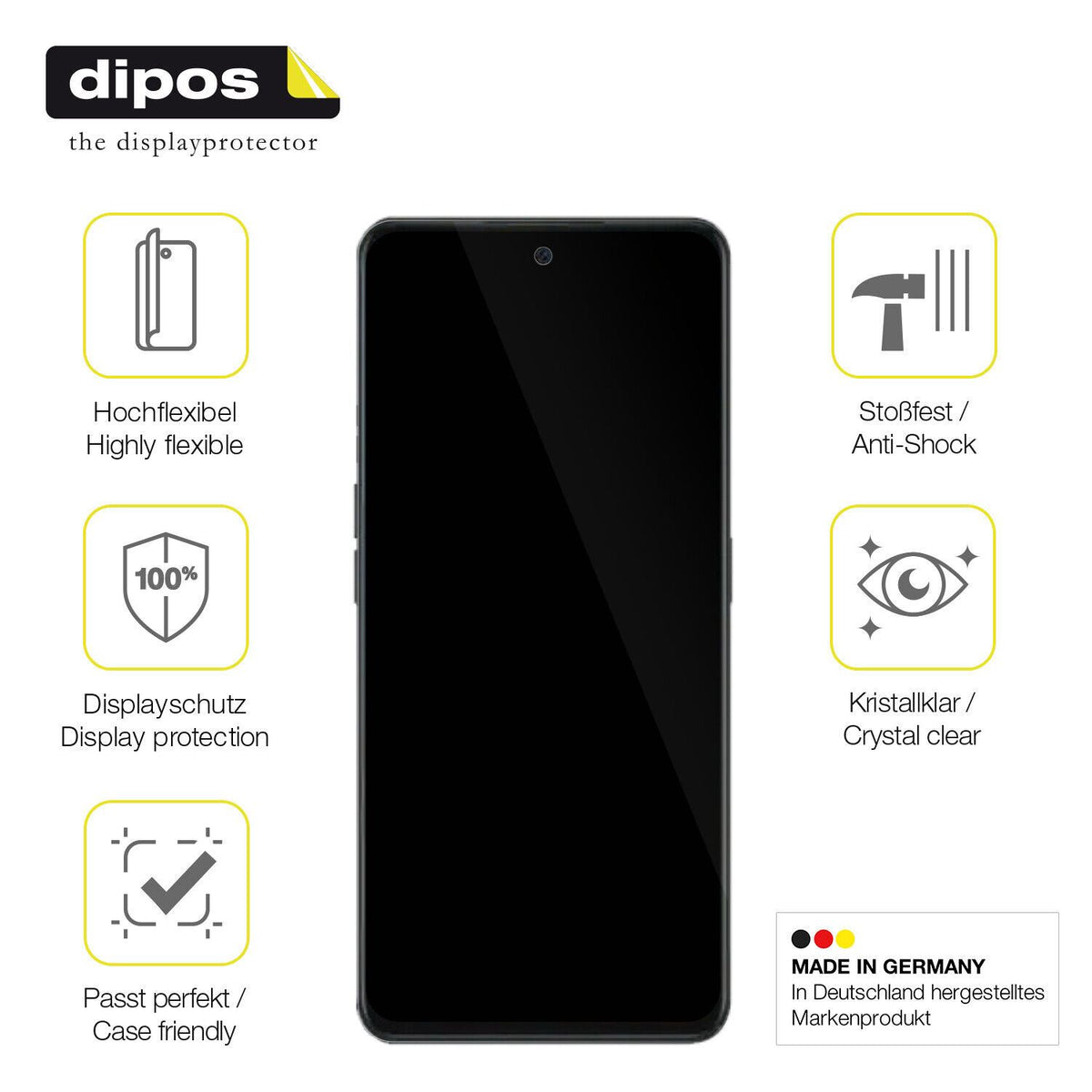 1x 3D Full Cover Schutzfolie für OnePlus Nord CE 3 Lite