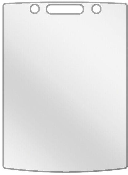 dipos Displayschutz für Cipherlab 8470, transparente Oberfläche, geringe Dicke und perfekte Passform