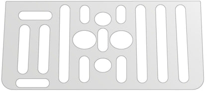dipos Displayschutz für SAECO HD8975 Tropfblech, mattierte Oberfläche, geringe Dicke und perfekte Passform