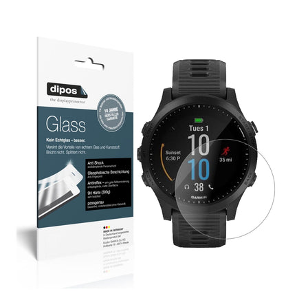 1x 9H Schutzfolie matt für Garmin Forerunner 945 Panzerfolie