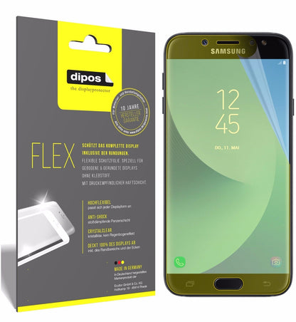 3x 3D Full Cover Schutzfolie für Samsung Galaxy J7 2017