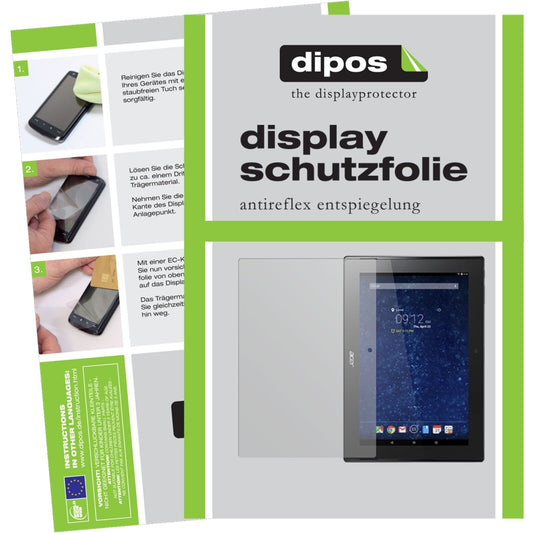 2x Schutzfolie matt für Iconia Tab 10 A3-A30 Acer Display-Schutzfolie