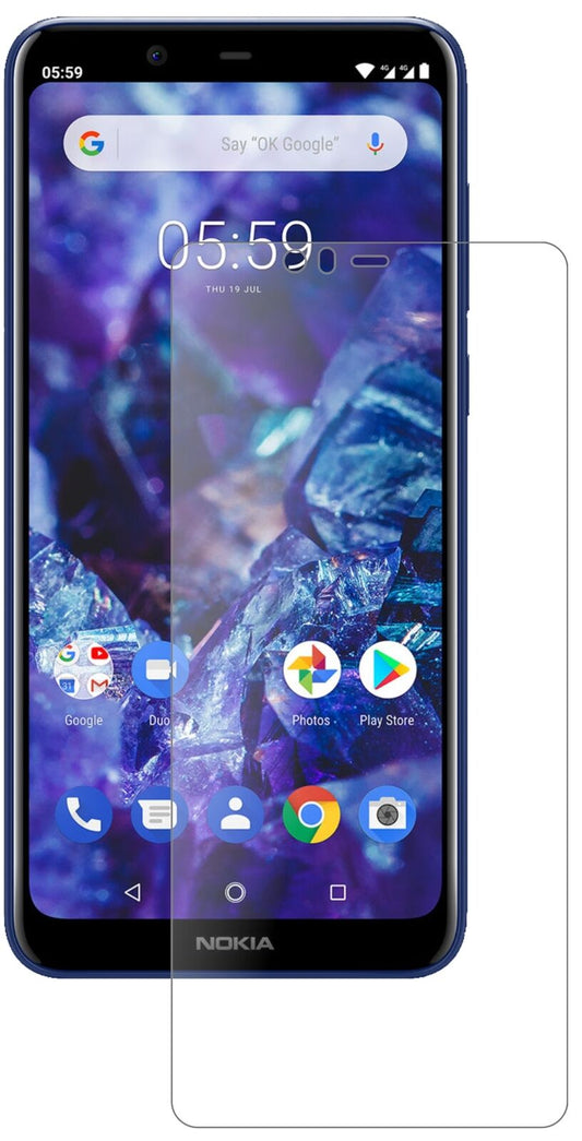 1x 9H Schutzfolie matt für Nokia 5.1 Plus Panzerfolie