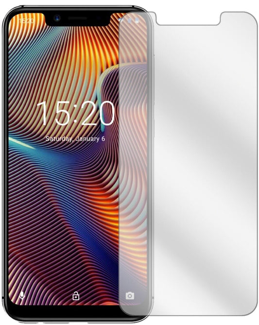 Klare Displayschutzfolie von dipos passend für Umidigi A3 Pro (2018), präziser Zuschnitt und blasenfrei montiert
