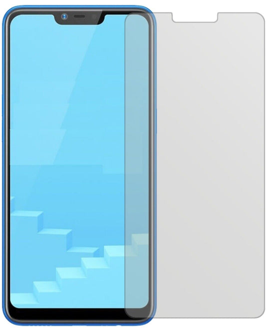 Matte Displayschutzfolie von dipos passend für Oppo Realme C1, präziser Zuschnitt und blasenfrei montiert